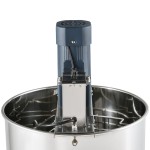 Honey Extractor Factory - Custom Electric 2-4 Frame Stainless Spinner