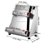 Dough Roller Factory - Custom WeWork 40CM Automatic Pizza Sheeter