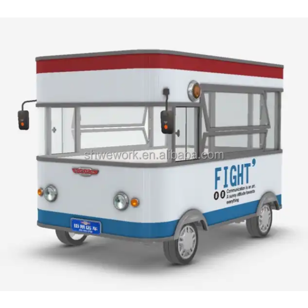 Food Truck Factory - Custom WeWork Stainless Steel Electric Mobile Snack
