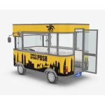 Food Truck Factory - Custom WeWork Electric Mobile Cafe Restaurant Bar