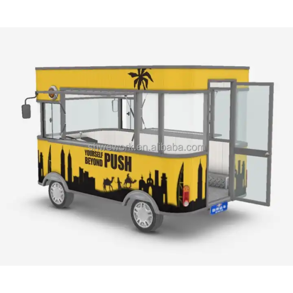 Food Truck Factory - Custom WeWork Electric Mobile Cafe Restaurant Bar
