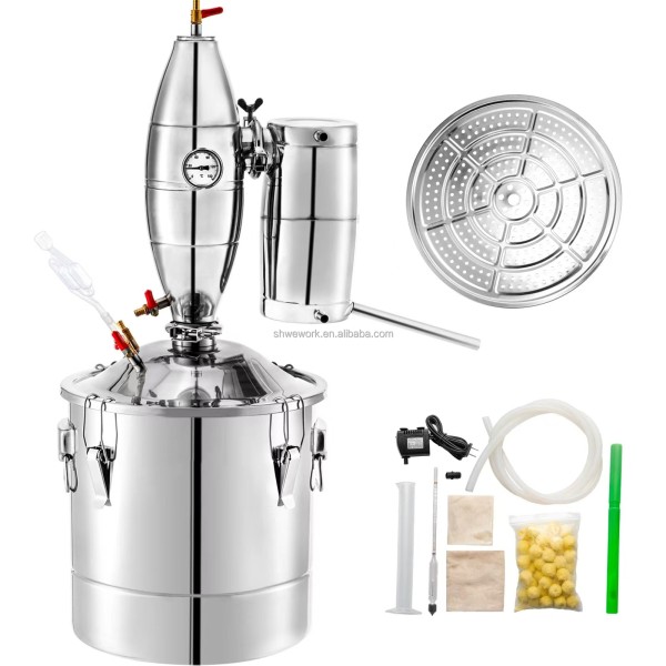 Alcohol Distiller Factory - Custom 20-70L Alcohol Still Home Brew Kit