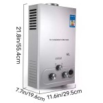 Gas Water Heater Factory - Custom 12L Tankless Stainless Steel Outdoor