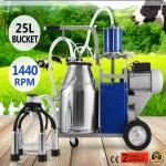 Milking Machine Factory - Custom Electric 10-12 Cows 25L Bucket Milker
