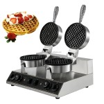 Waffle Maker Factory - Custom WeWork 1200Wx2 Double Head Round Machine