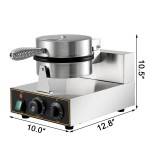 Waffle Maker Factory - Custom WeWork 1100W Commercial Round Single Head