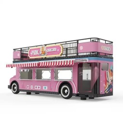Food Truck Factory - Custom WeWork 2 Story Electric Mobile Cafe Bar