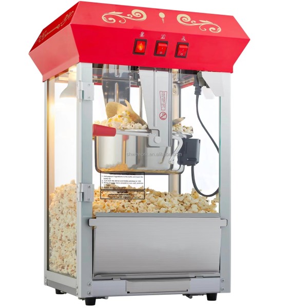 Popcorn Machine Factory - Custom WeWork 8 Oz 850W Commercial Popper