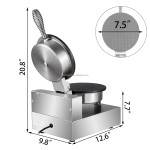 Ice Cream Cone Maker Factory - Custom WeWork 1200W Commercial Waffle Cone
