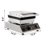 Waffle Machine Factory - Custom WeWork 2000W Commercial Square Electric