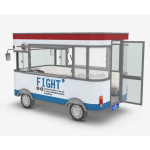 Food Truck Factory - Custom WeWork Electric Ice Cream Street Food Cart