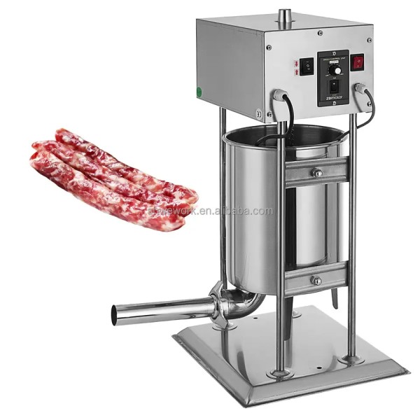 Sausage Stuffer Factory - Custom WeWork 10-30L Vertical 5 Funnel Filler