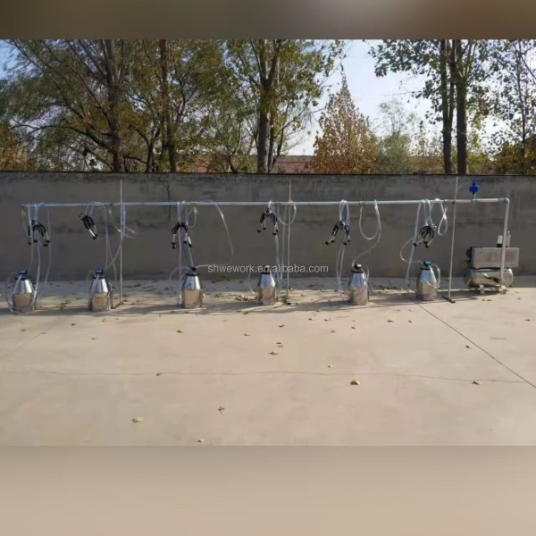 Milking Machine Factory - Custom Electric 6 Cows Gasoline 25L Bucket