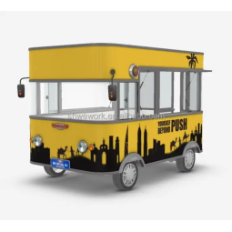Food Truck Factory - Custom WeWork Electric Mobile Cafe Restaurant Bar