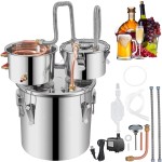Alcohol Distiller Factory - Custom 3-8 Gal Water Alcohol Copper Still