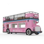 Food Truck Factory - Custom WeWork 2 Story Electric Mobile Cafe Bar