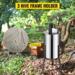 Honey Extractor Factory - Custom Electric Stainless Steel 3 Frame Spinner