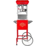Popcorn Machine Factory - Custom WeWork 8 Oz Automatic Popper With Cart