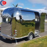 Concession Food Trailer Factory - Multi Functional Stainless Steel Trailer