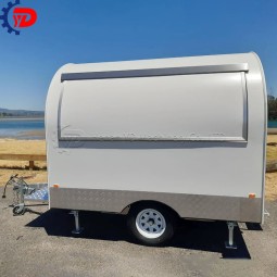 Mobile Fast Food Trailer Supplier - Snack Food Cart Coffee Ice Cream Kebab