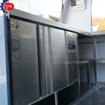 White Food Trailer Supplier - Customized Ice Cream Beverage Truck