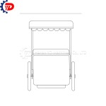 Food Cart Supplier - Luxury Customizable Colors for Hotels