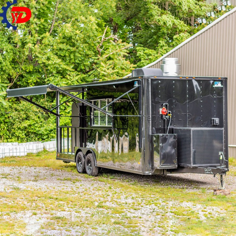 Mobile Kitchen Supplier - Factory Price Food Van Ice Cream Cart