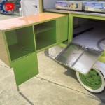 Electric Food Truck Manufacturer - Custom Piaggio Ape Tuk Tuk Ice Cream Cart