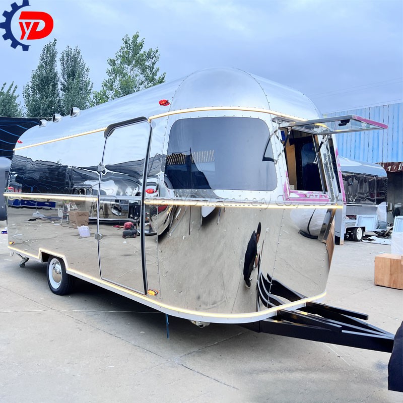 Stainless Food Trailer Manufacturer - New Style Mobile Bar Hot Dog Truck