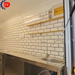 Market Food Truck Supplier - Vintage Motorcycle Elote Retro Food Bus