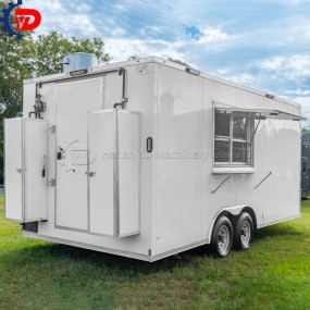 DOT Certificate Trailer Factory - Concession Food Truck Full Kitchen