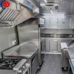 Food Truck Supplier - Pizza Cart Mobile Fast Food Taco Cart