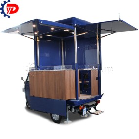 Electric Food Cart Manufacturer - Juice Coffee Van Mobile Kitchen Pizza Cart