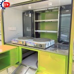 Electric Food Truck Manufacturer - Custom Piaggio Ape Tuk Tuk Ice Cream Cart