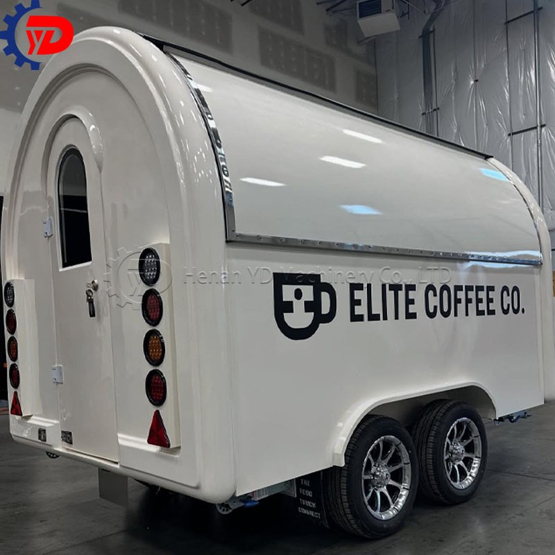 Mobile Dessert Bar Manufacturer - Hamburger Fast Food Cart Drinks Truck