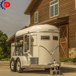 Street Vending Trailer Supplier - CE Certified Coffee Ice Cream Cart