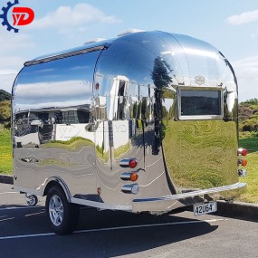 Concession Food Trailer Factory - Multi Functional Stainless Steel Trailer