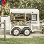 Street Vending Trailer Supplier - CE Certified Coffee Ice Cream Cart