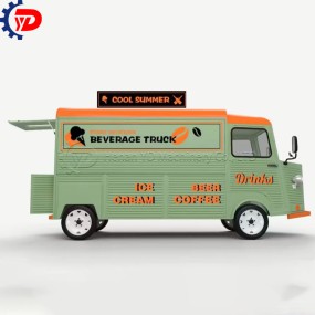 Mobile Restaurant Supplier - Ice Cream Coffee Food Trailer Electric