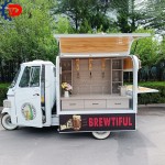 Food Truck Supplier - New Design Electric Tuk Tuk Full Kitchen