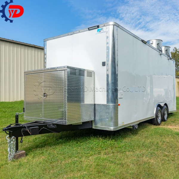Food Trailer Supplier - American Standard Fully Equipped BBQ Truck