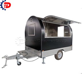 Ice Cream Kiosk Supplier - New Design Fast Food Vending Cart