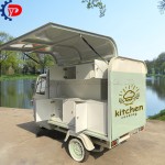 Electric Tricycle Manufacturer - Catering Cart Vending Piaggio Ape