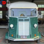 Mobile Kitchen Cart Manufacturer - Fully Equipment Ice Cream Coffee Cart