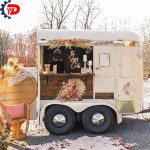 Mobile Kitchen Factory - New Style Candy Flower Cart Hot Dog Trailer