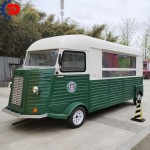 Mobile Kitchen Cart Manufacturer - Fully Equipment Ice Cream Coffee Cart