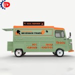 Ice Cream Cart Factory - Food Van Retro Food Truck USA