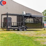 Food Truck Supplier - Pizza Cart Mobile Fast Food Taco Cart
