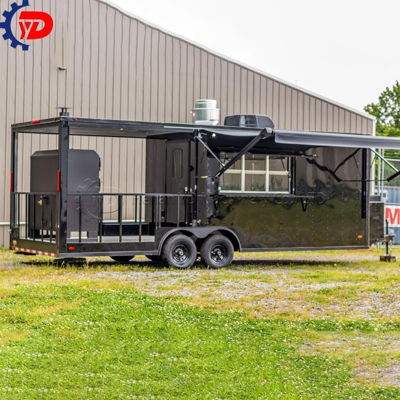 Fast Food Trailer Manufacturer - Custom Size Full Equipment Mobile Kitchen