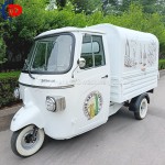 Electric Food Tricycle Supplier - 3 Wheels Mobile Kitchen Ice Cream Truck